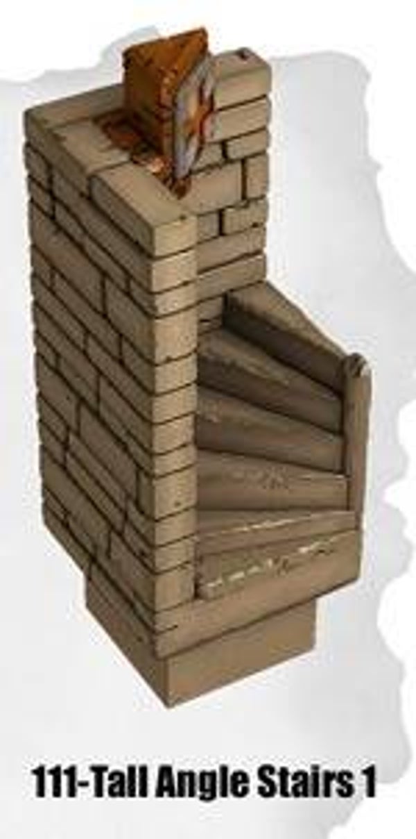 RR-111-Tall Angle Stairs 1