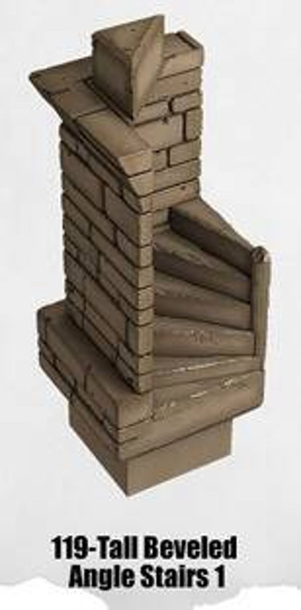 RR-119-Tall Beveled Angle Stairs 1