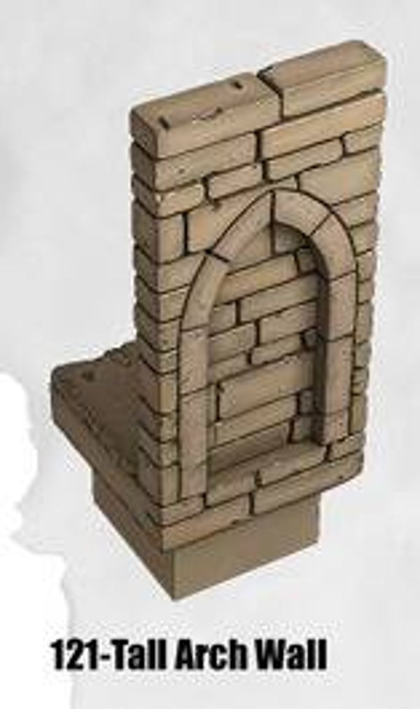RR-121-Tall Arch Wall