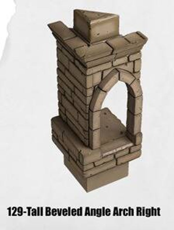RR-129-Tall Beleved Angle Arch Right