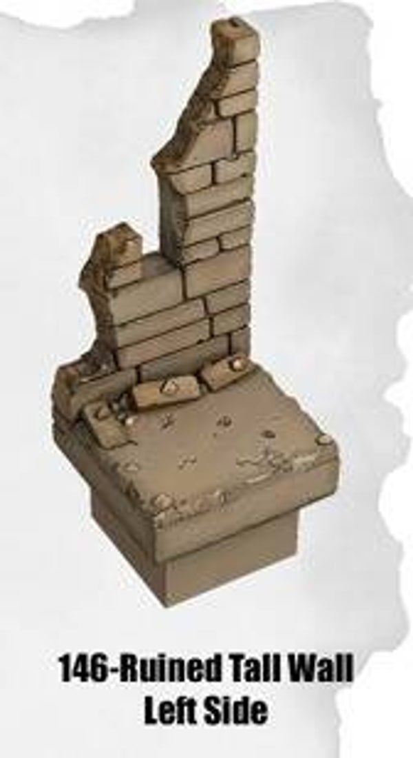 RR-146-Ruined Tall Wall Left Side