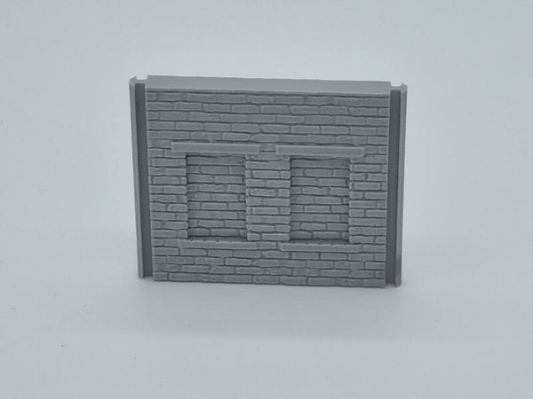 20thCU-046-Wall 100 with Two Walled Windows