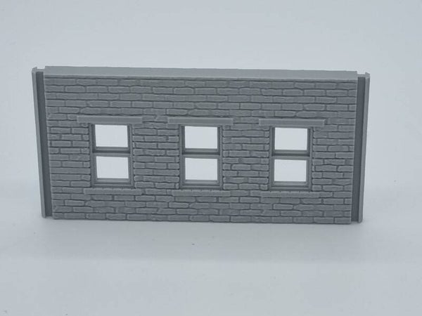20thCU-067-Wall 150 with Three Windows