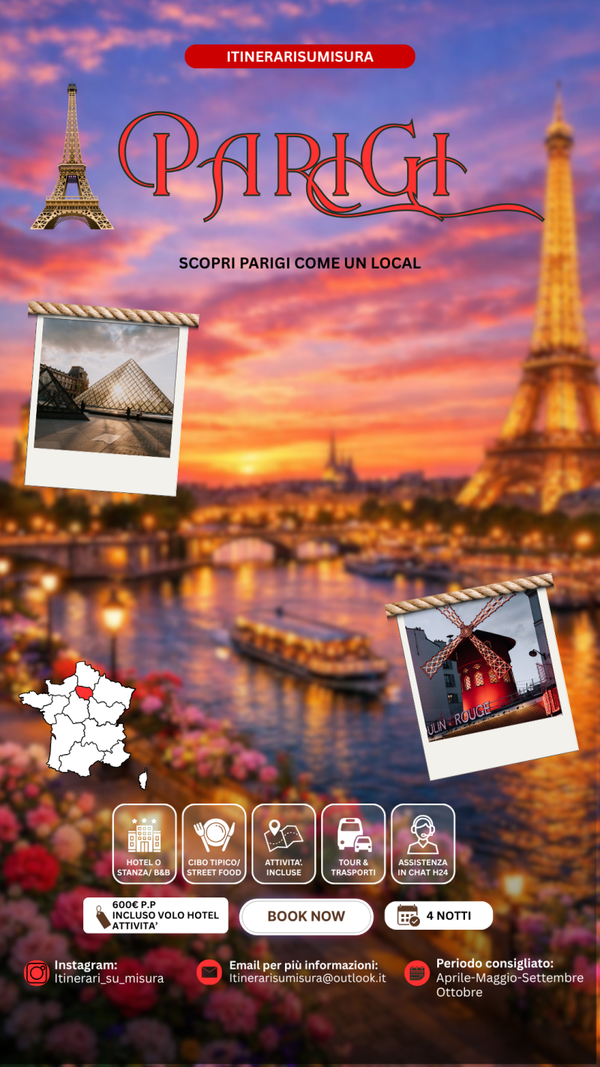 ITINERARIO PREMIUM PARIGI