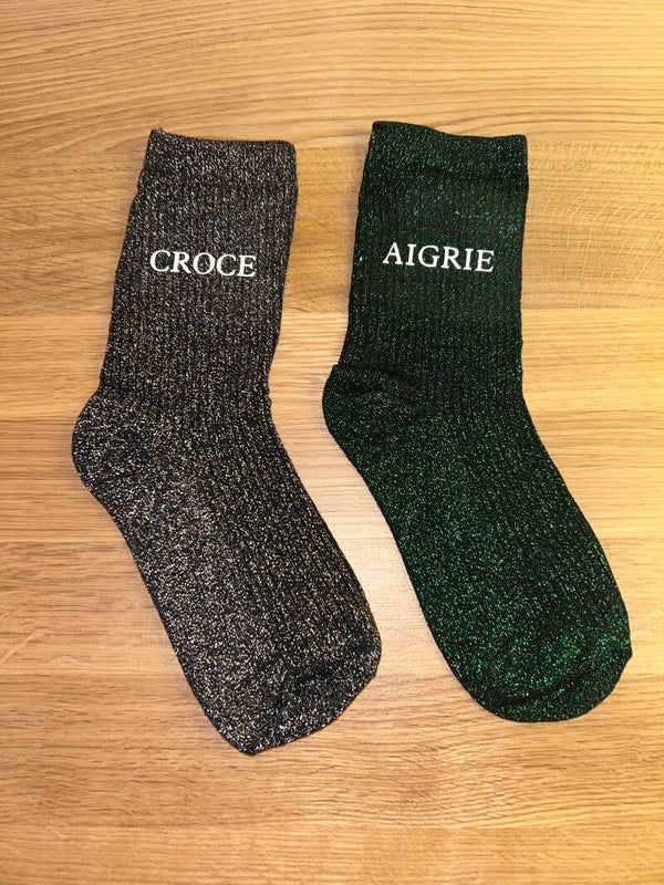 Chaussettes paillettes