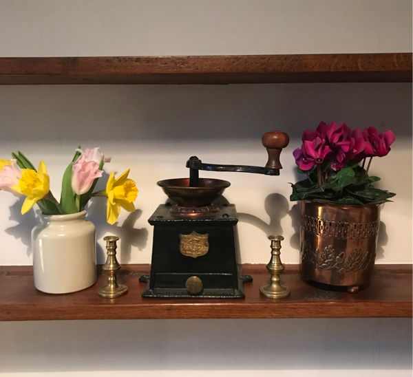 Antique Cast Iron Coffee Grinder