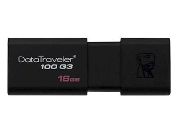 Kingston DataTraveler 100 G3 - USB-stick - 16 GB