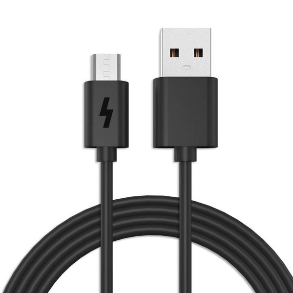 Micro USB Datakabel voor Samsung 1 meter lang zwart of witte