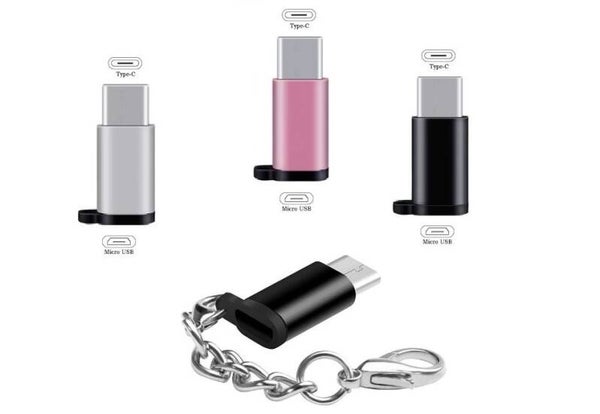 Adapter Micro USB Female naar USBC Mannelijke Zilver Converter voor Huawei Mate20 X Pro P20 Samsung S9 Micro Usb Naar type-C Lader