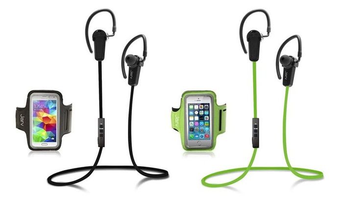 Sport Armband Apple iPhone6/6s/ 7/8 Plus Neon Orange of Groen