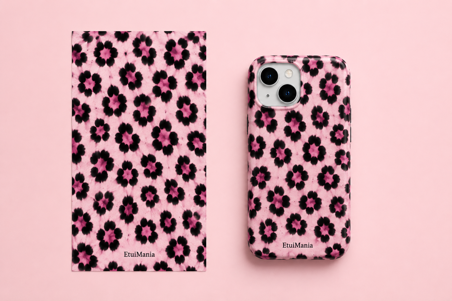 Etui "Pink Blossom"