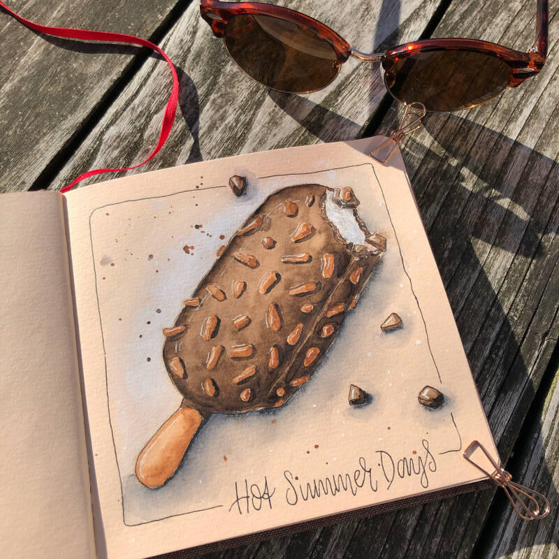 waterverf workshop illustratie