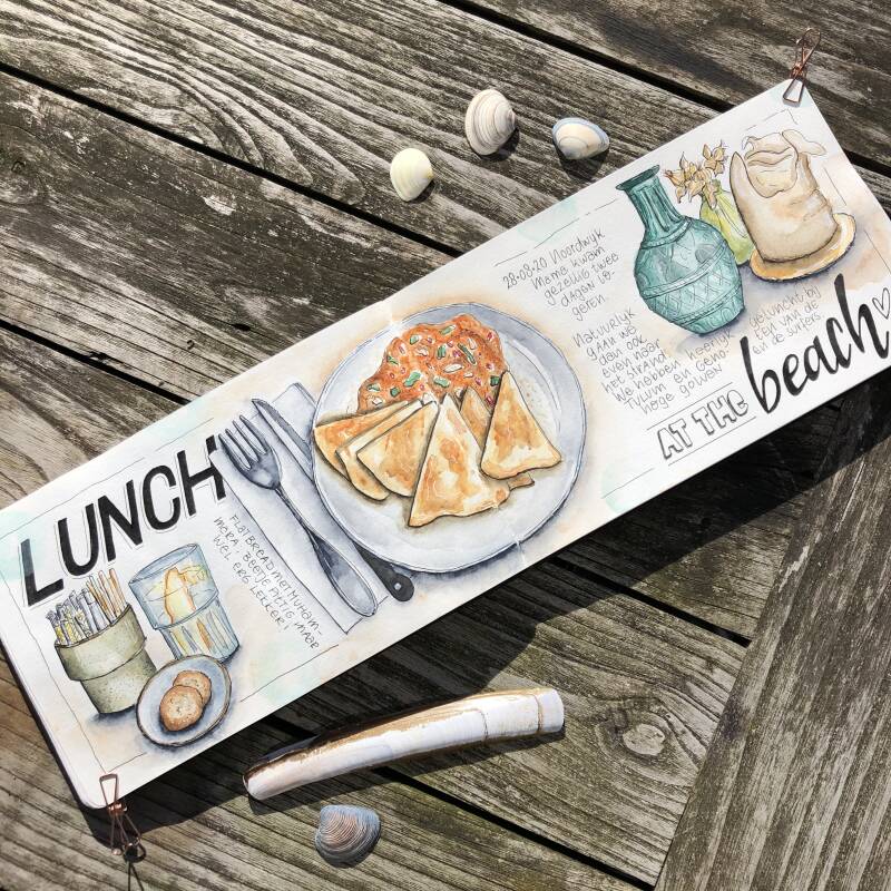 waterverf workshop illustratie