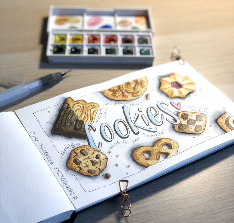 waterverf workshop illustratie