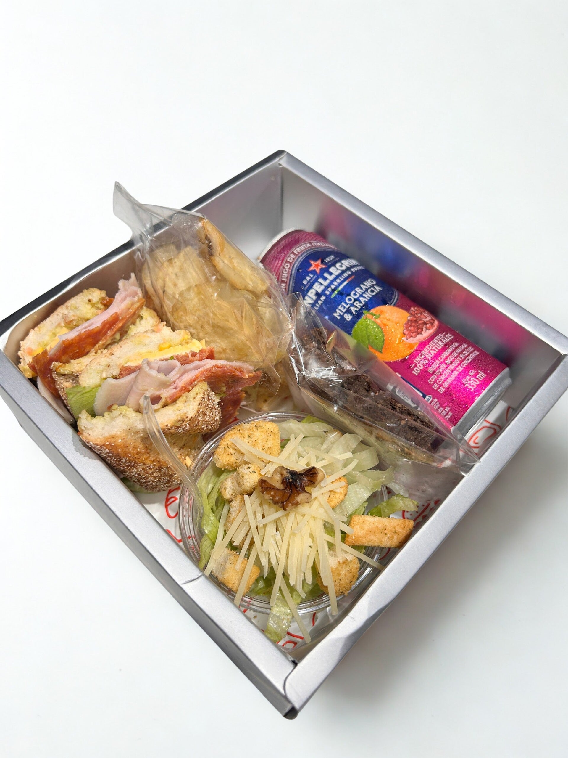 Almuerzo ejecutivo premium empacado para reuniones de empresa