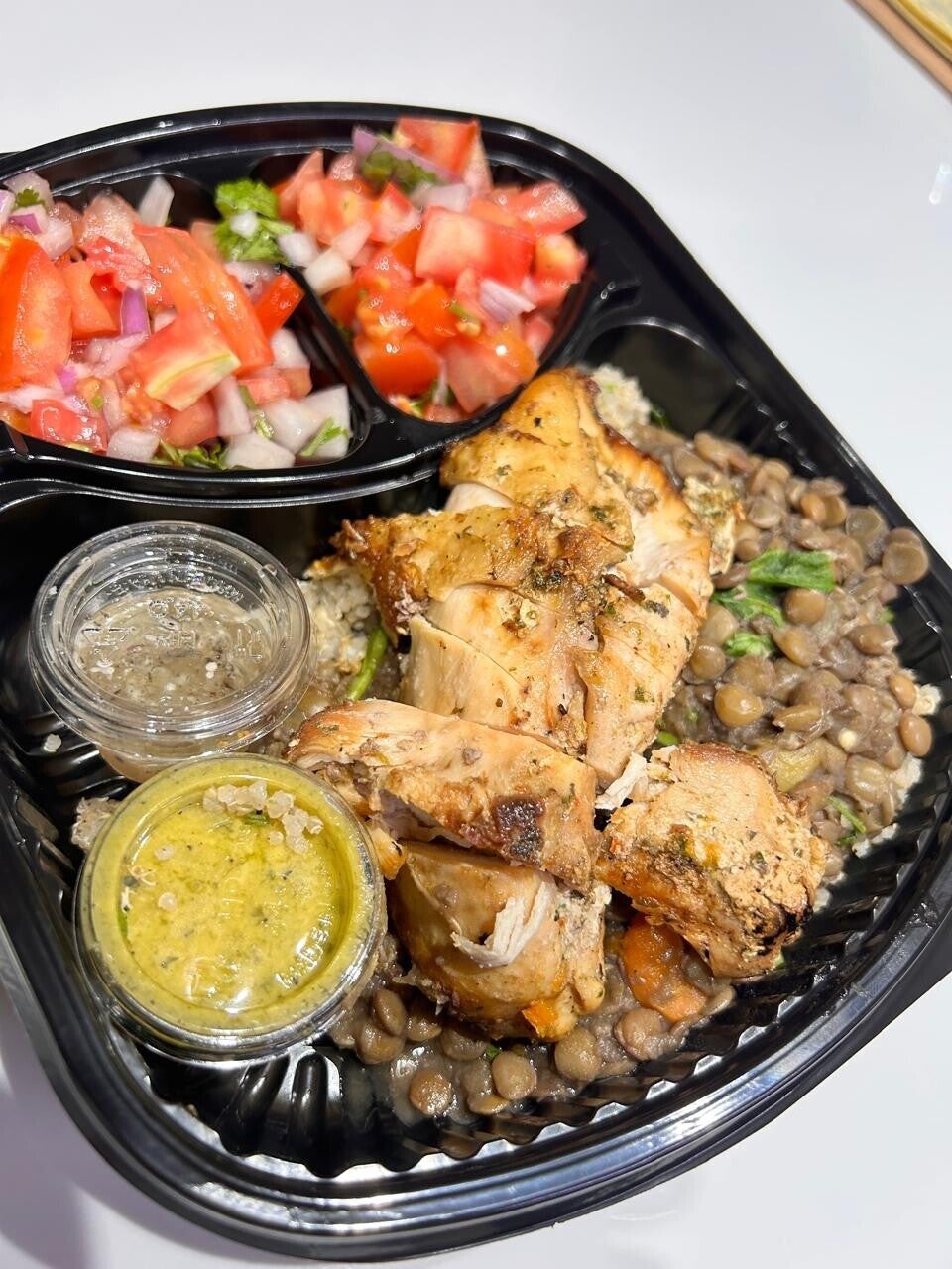Almuerzo ejecutivo premium empacado para reuniones de empresa