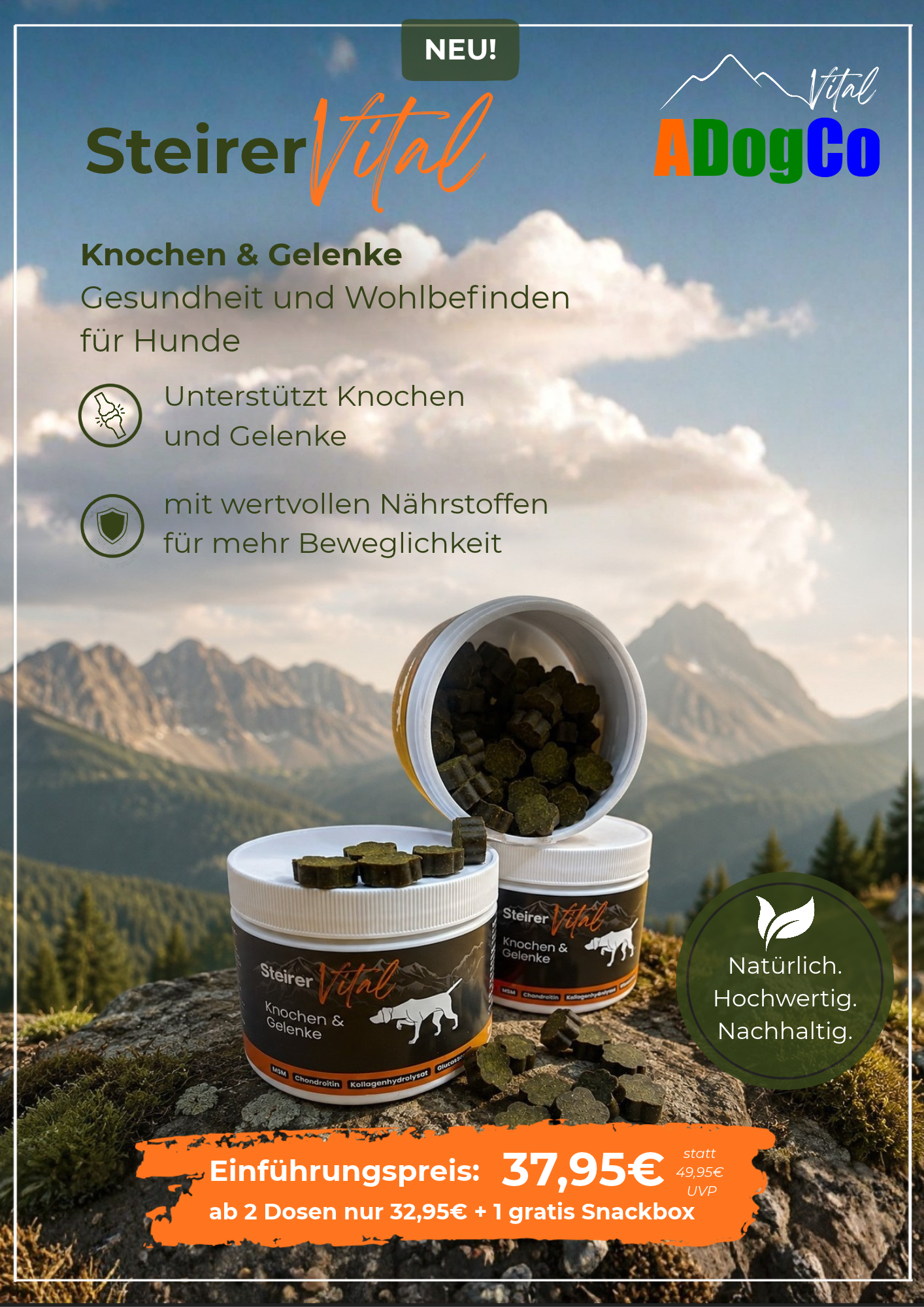 Steirer Vital - Knochen & Gelenke