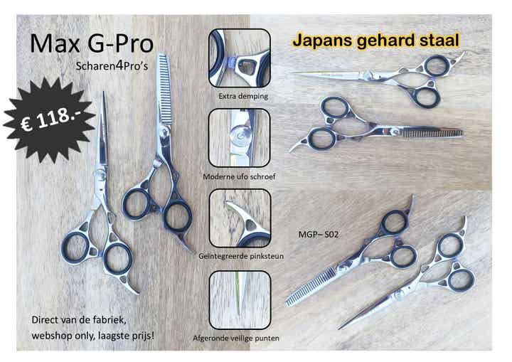MGP - S02  Dynamische MaxG-Pro set in 5.5 - 6.0  inch