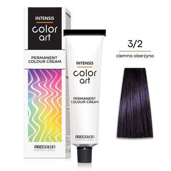 Prosalon Color Art Violet tint Dark Aubergine 3/2