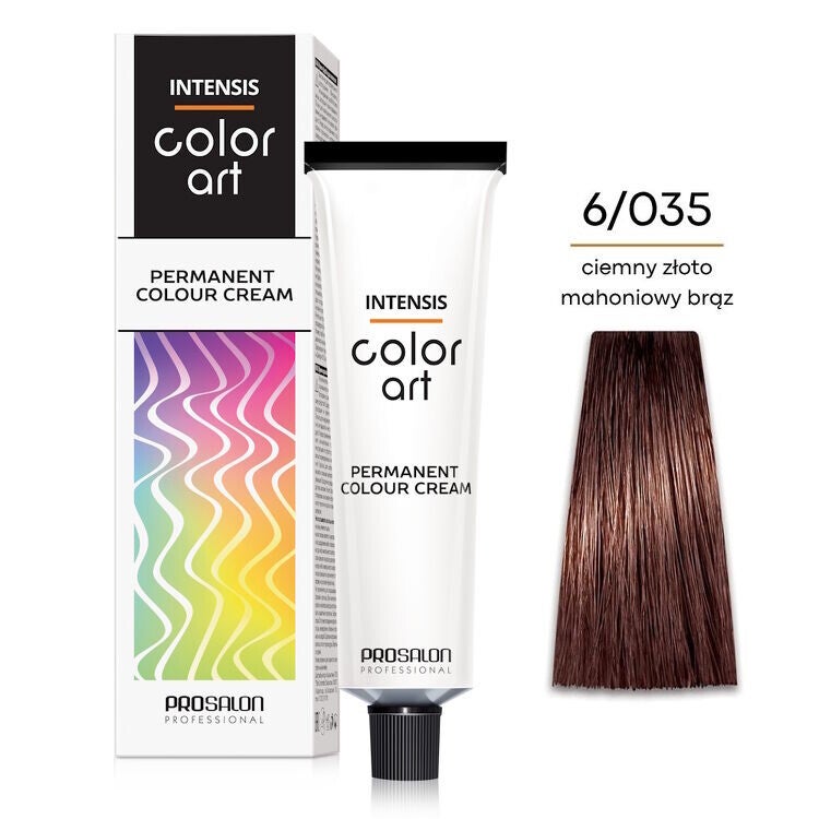 Prosalon Color Art Natural Gold tint Beige Dark Golden Mahony Blond 6/035