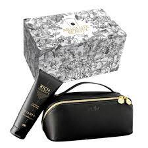 Mila Pro Rich Therapy Set: shampoo 250 ml + conditioner 250 ml + fluid 100 ml + botox 2x12 ml + toilettas