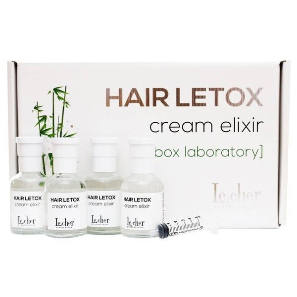 LECHER HAIR LETOX Cream Elixir Ampullen 4x50ml