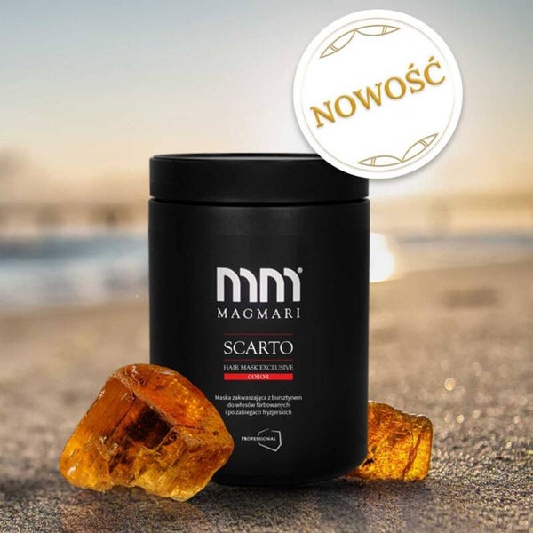 MagMari Scarto Kleurmasker Verzurend masker voor gekleurd haar met amber 1000 ml