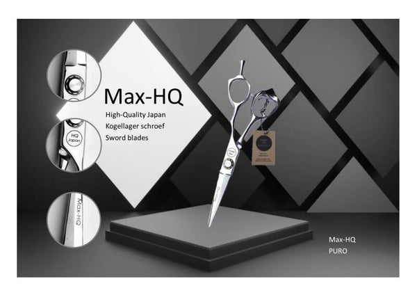 Max-HQ Puro Premium kappersschaar in 5.5 en 6.0 inch