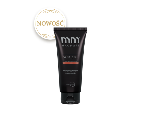 MagMari Scarto Kleurmasker Verzurend masker voor gekleurd haar met amber 200 ml
