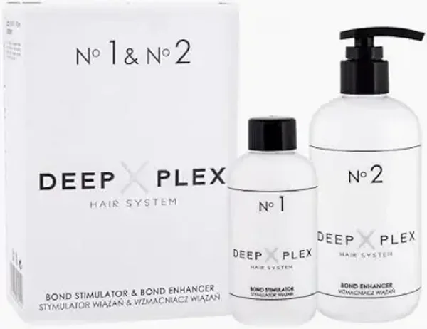 STAPIZ Deep Plex Hair System – Beschermings- en herstelsysteem voor het haar tijdens en na kappersbehandelingen - Set 150 ml + 290 ml