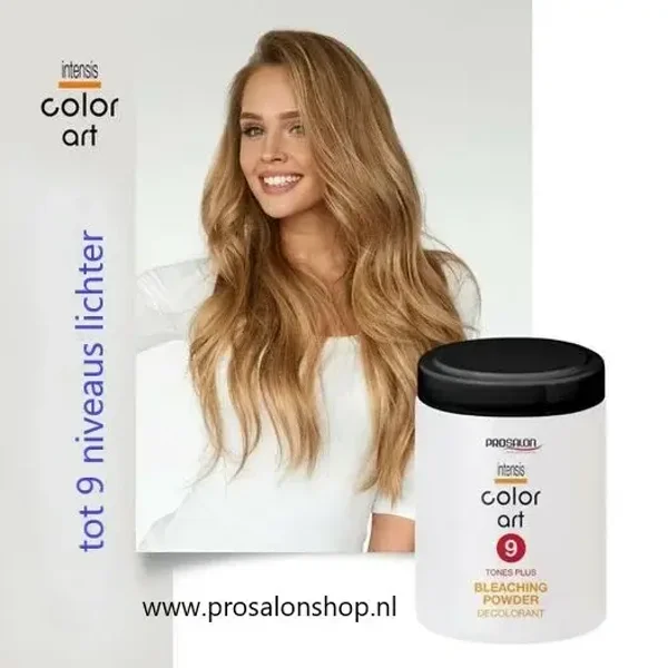 Prosalon Blondeerpoeder tot wel 9 tinten lichter blondering. 500g