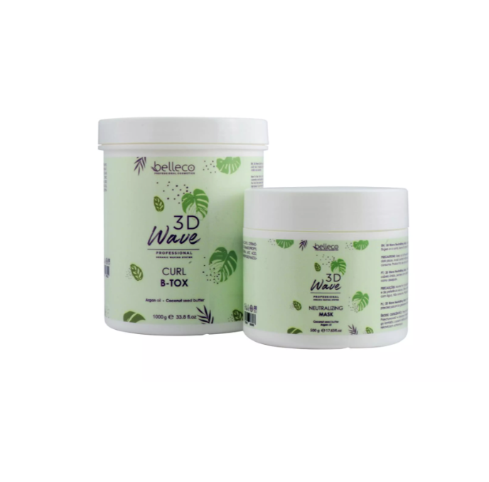 Belleco Botox 3D Wave (Grote Set) Botox 1KG + Neutralizing Mask 500GR