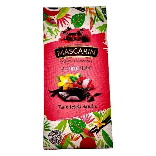Chocolat noir letchis Vanille