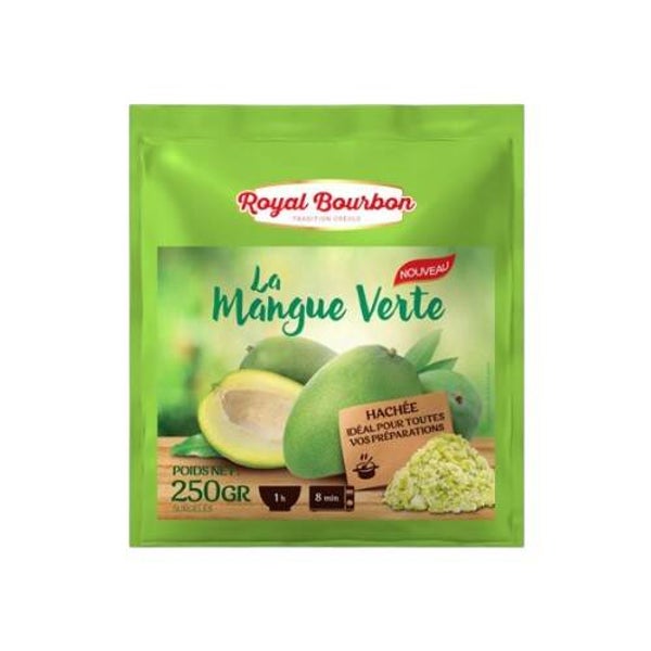Mangue verte hachée