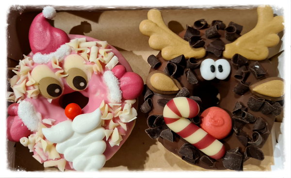 Santa & Rudolph (2 grote)