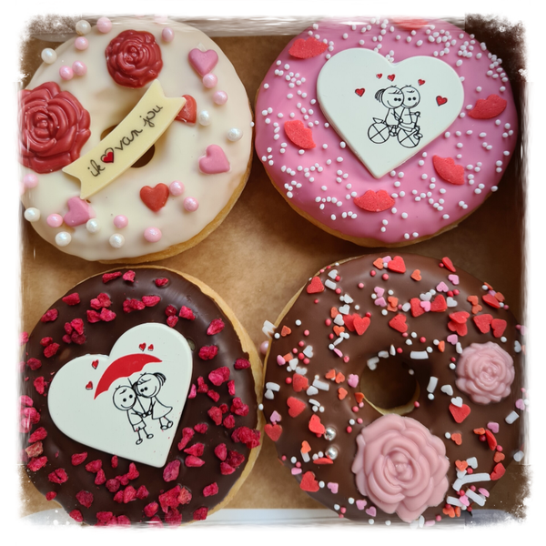Love You Lots (4 grote donuts)