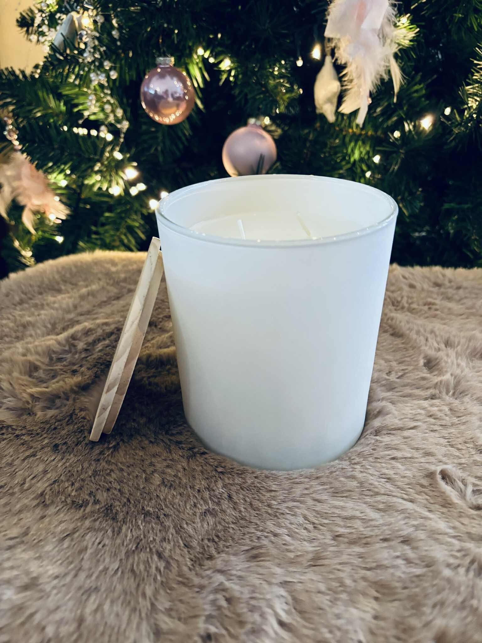 Geurkaars 5 large wit