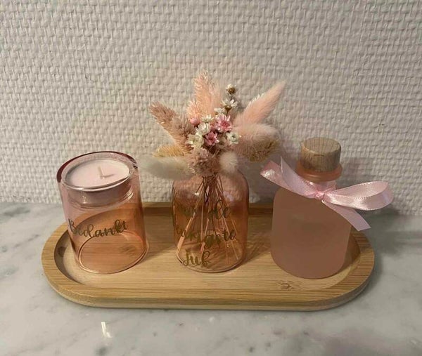 Setje voor de juf roze