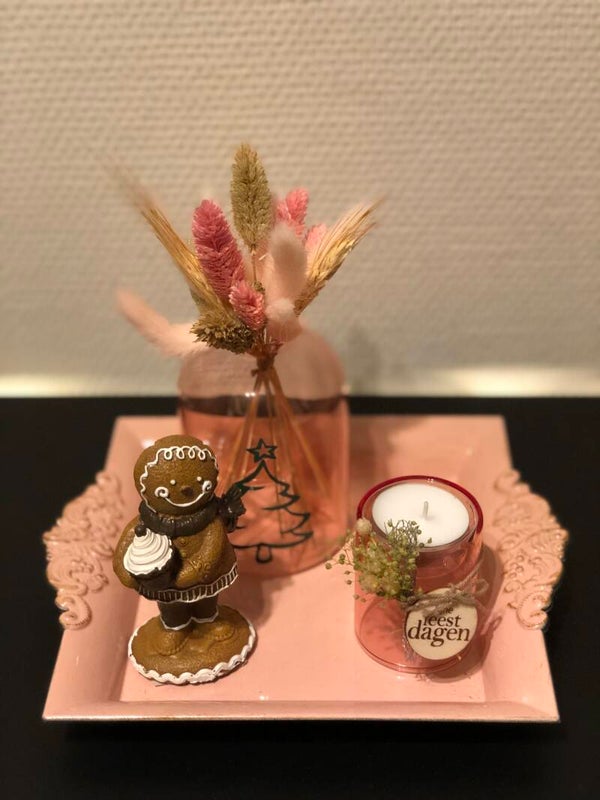 Geschenk set koekjespeetje beeldje