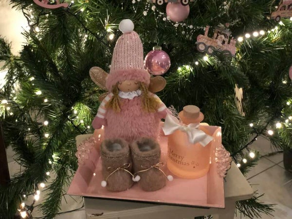 Geschenk setje roze