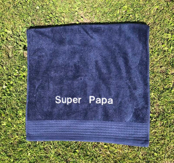 Handdoek ‘super papa’