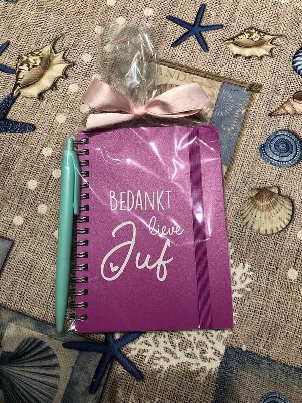 Schriftje voor de juf