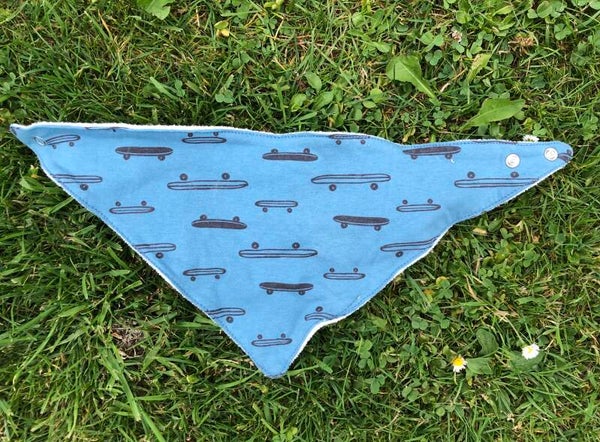 Driehoekslabbetje blauw