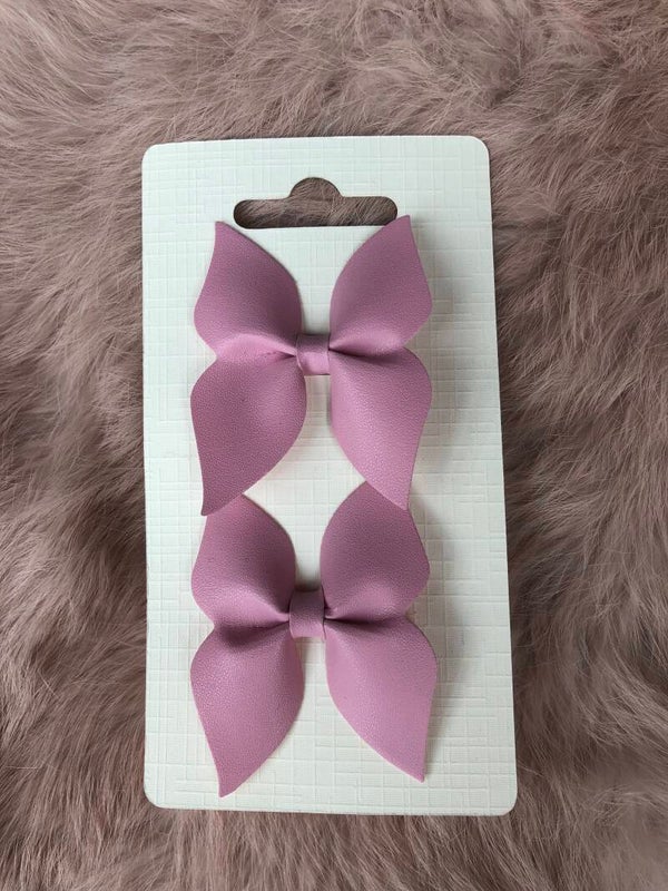 Haarclip vlinder roze
