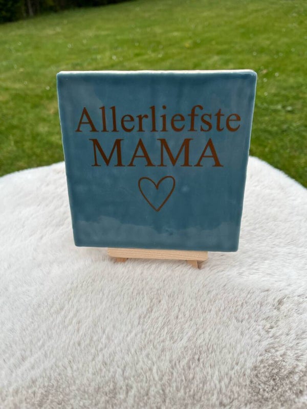Tegeltje met vast houdertje