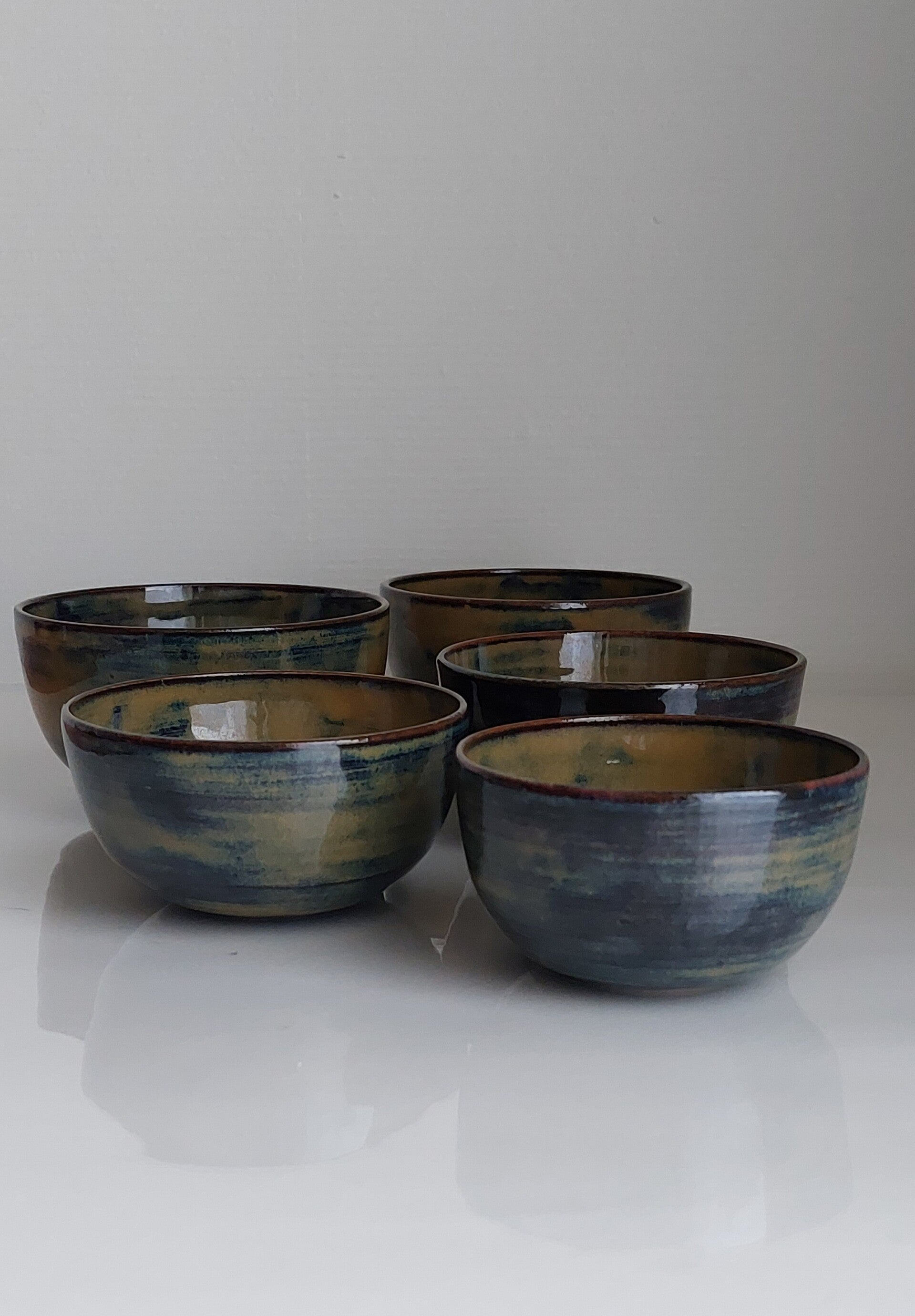 Set van 5 kommetjes