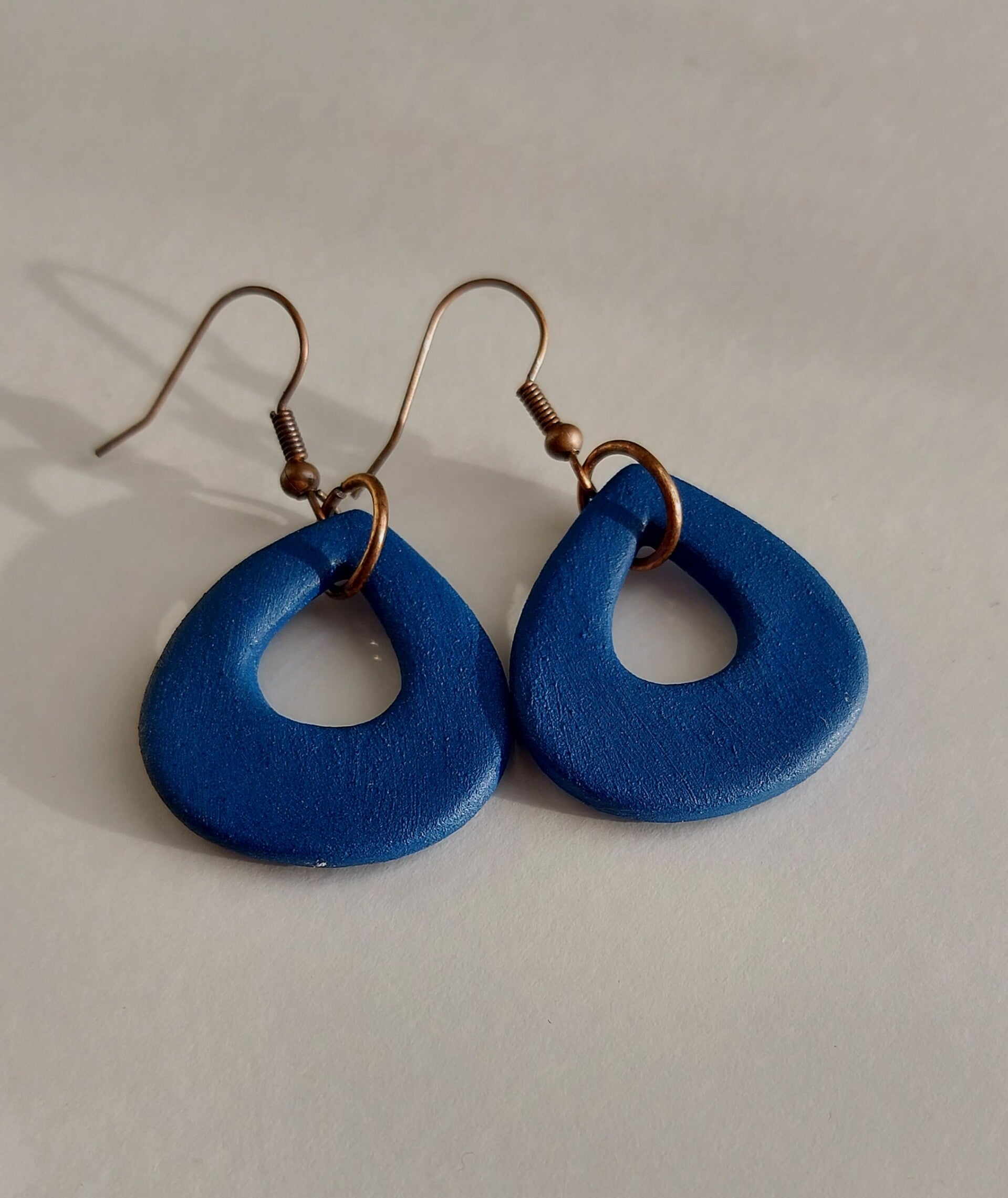 Oorhangers met porselein