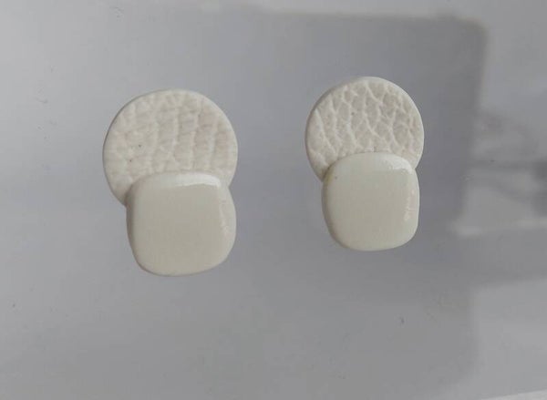 Oorsteker met porselein