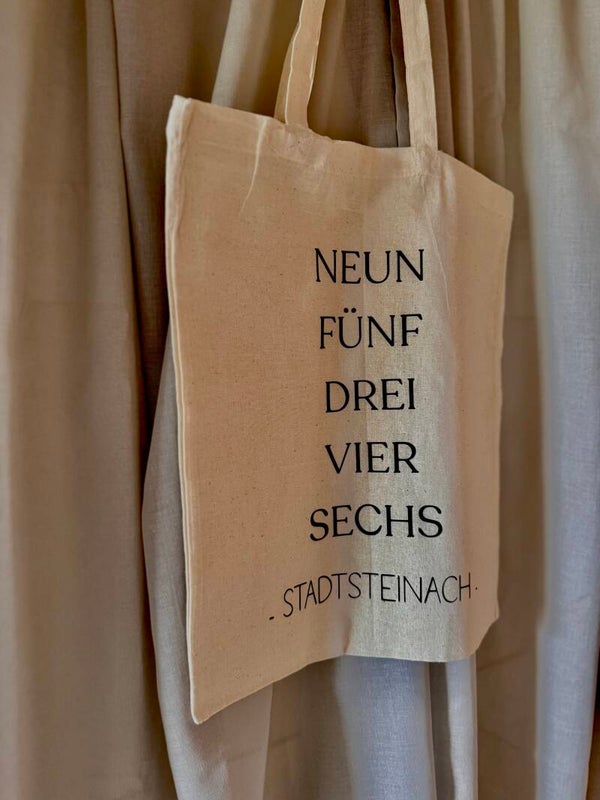 Jutebeutel, PLZ-Tasche, personalisiert