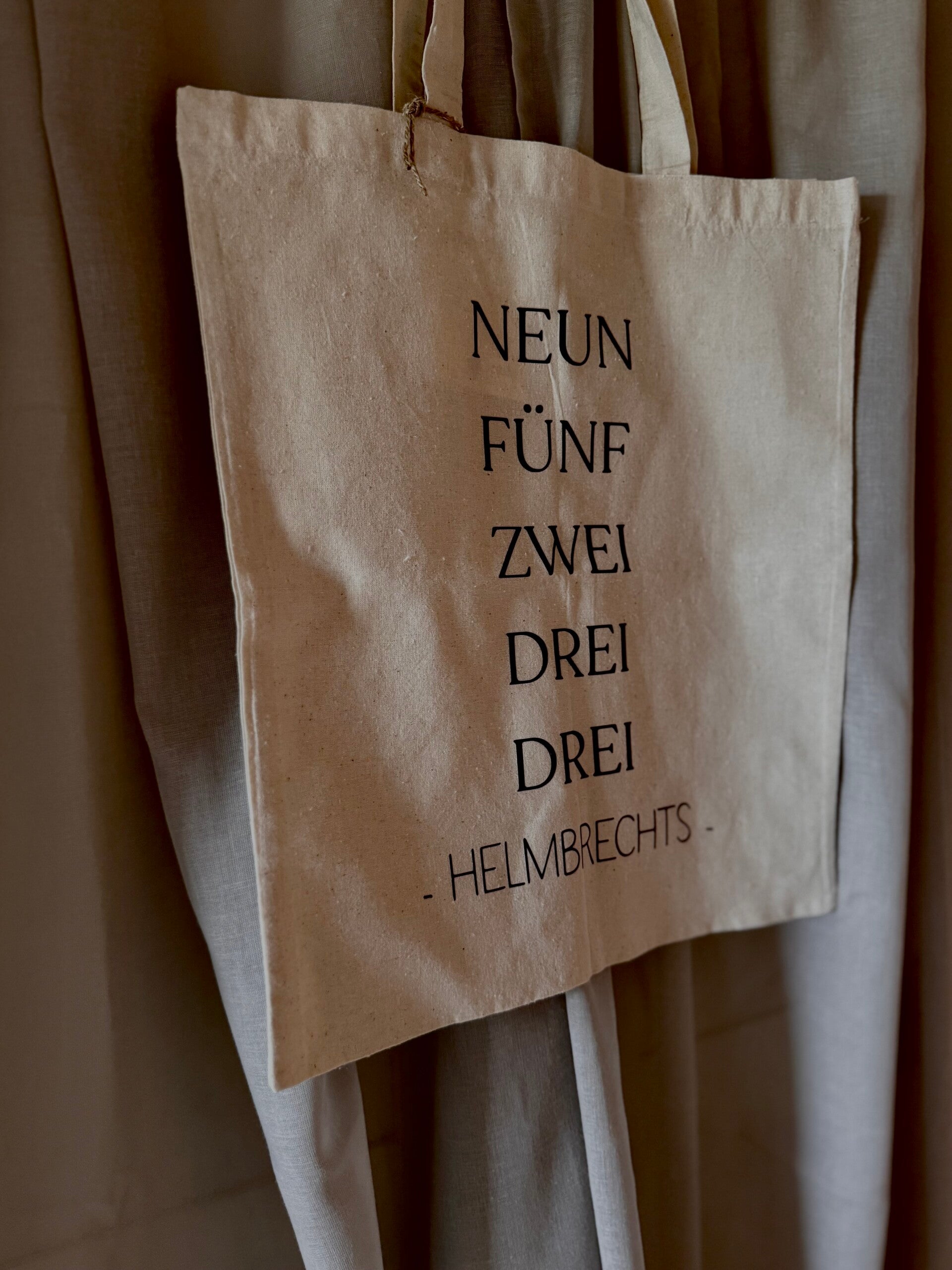 Jutebeutel, PLZ-Tasche, Helmbrechts
